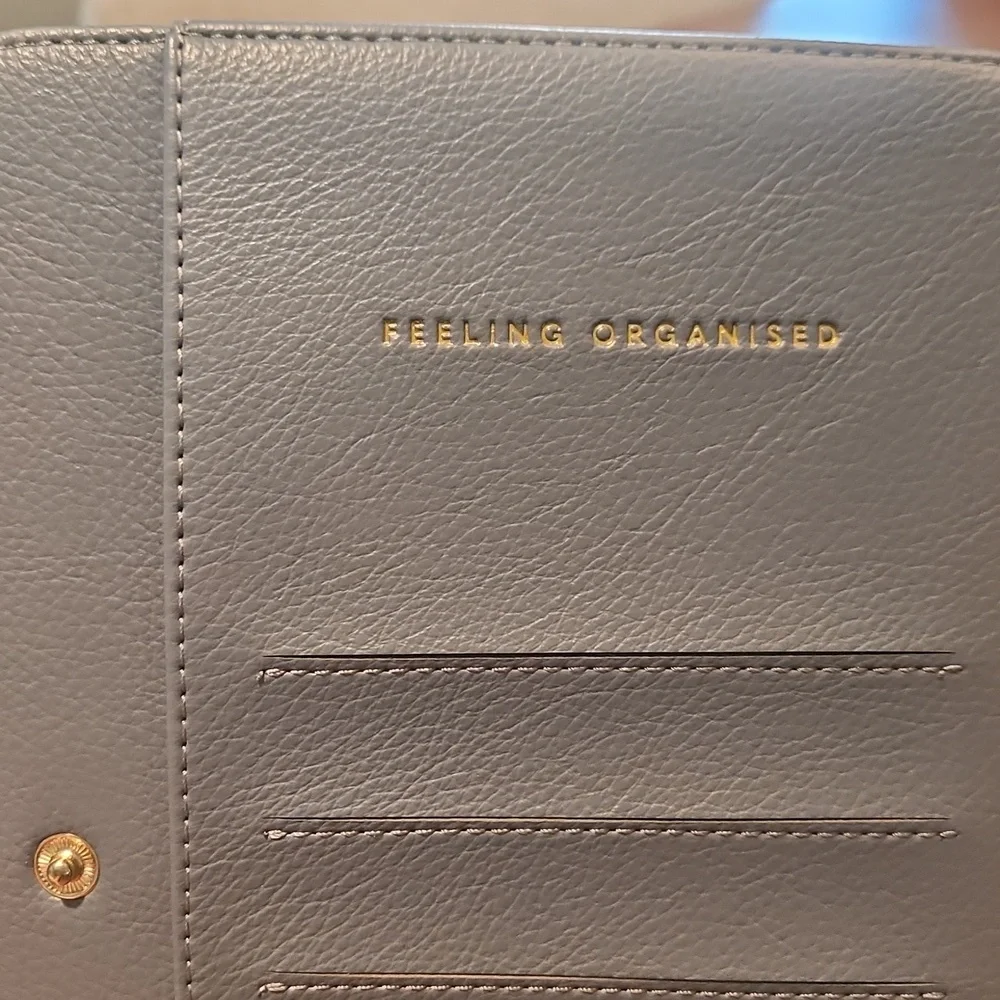 NWOT Katie Loxton Leather Planner